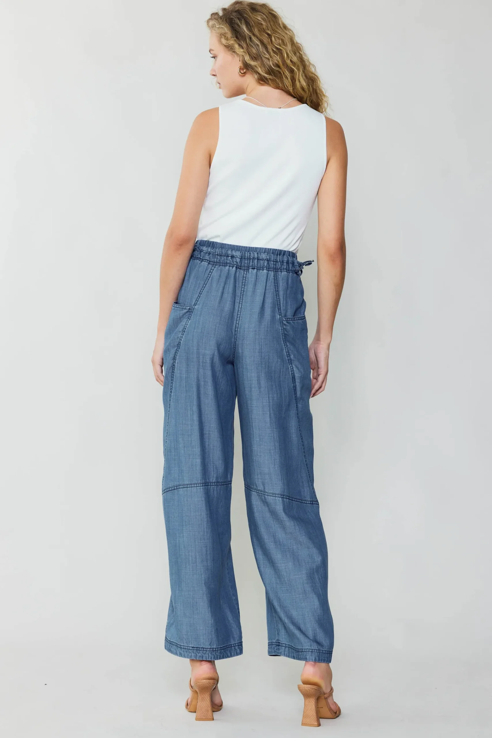 Online Adjustable Waist Pants Women Pants