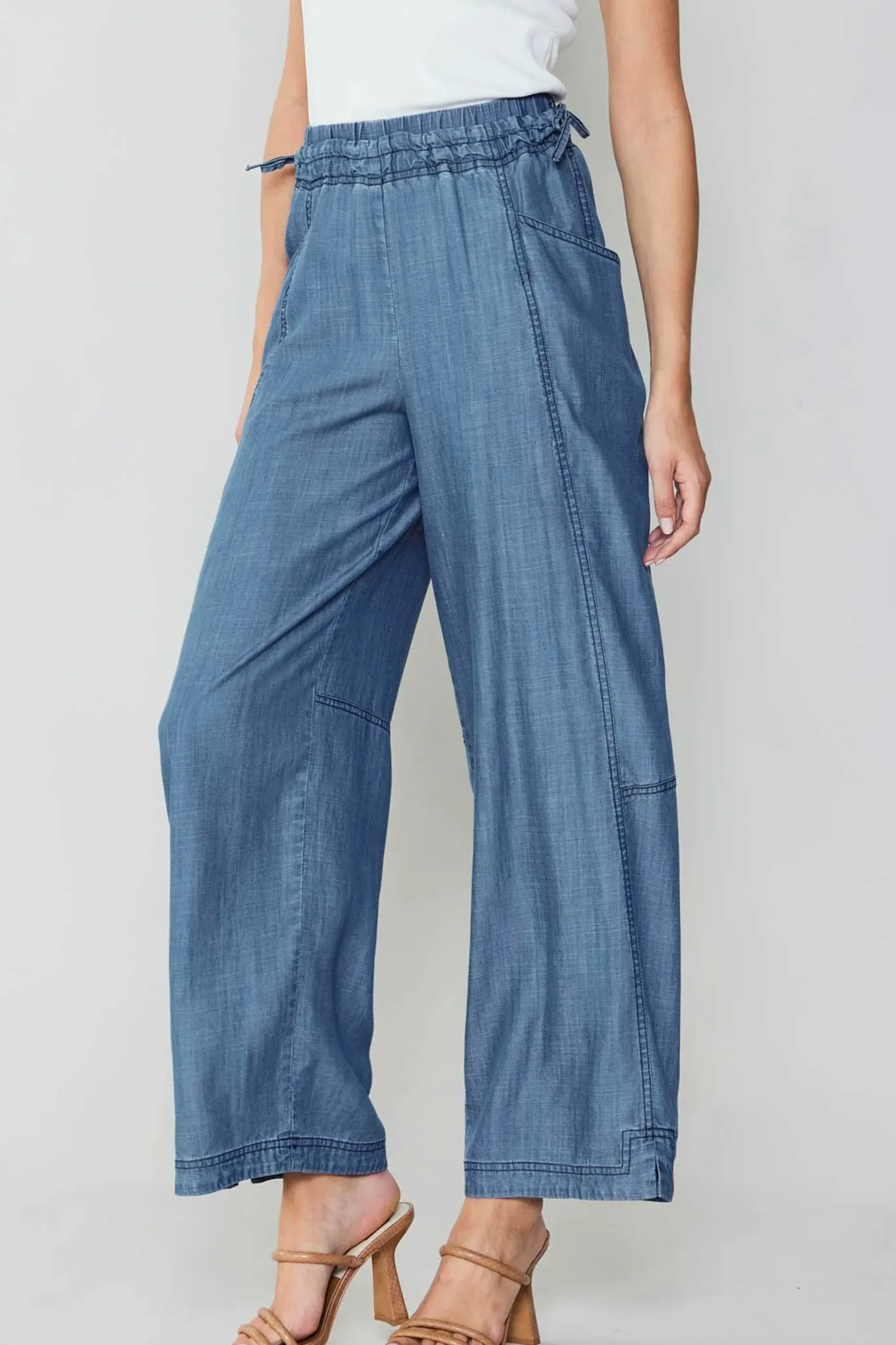 Online Adjustable Waist Pants Women Pants