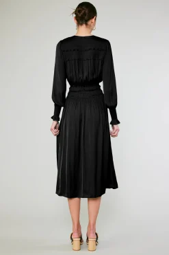 Sale Aida Smocked Midi Dress Women Midi Dresses
