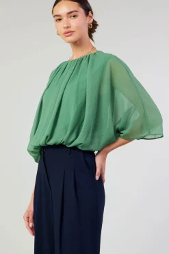 Online Alessia Dolman Sleeved Blouse Women Long Sleeve Tops