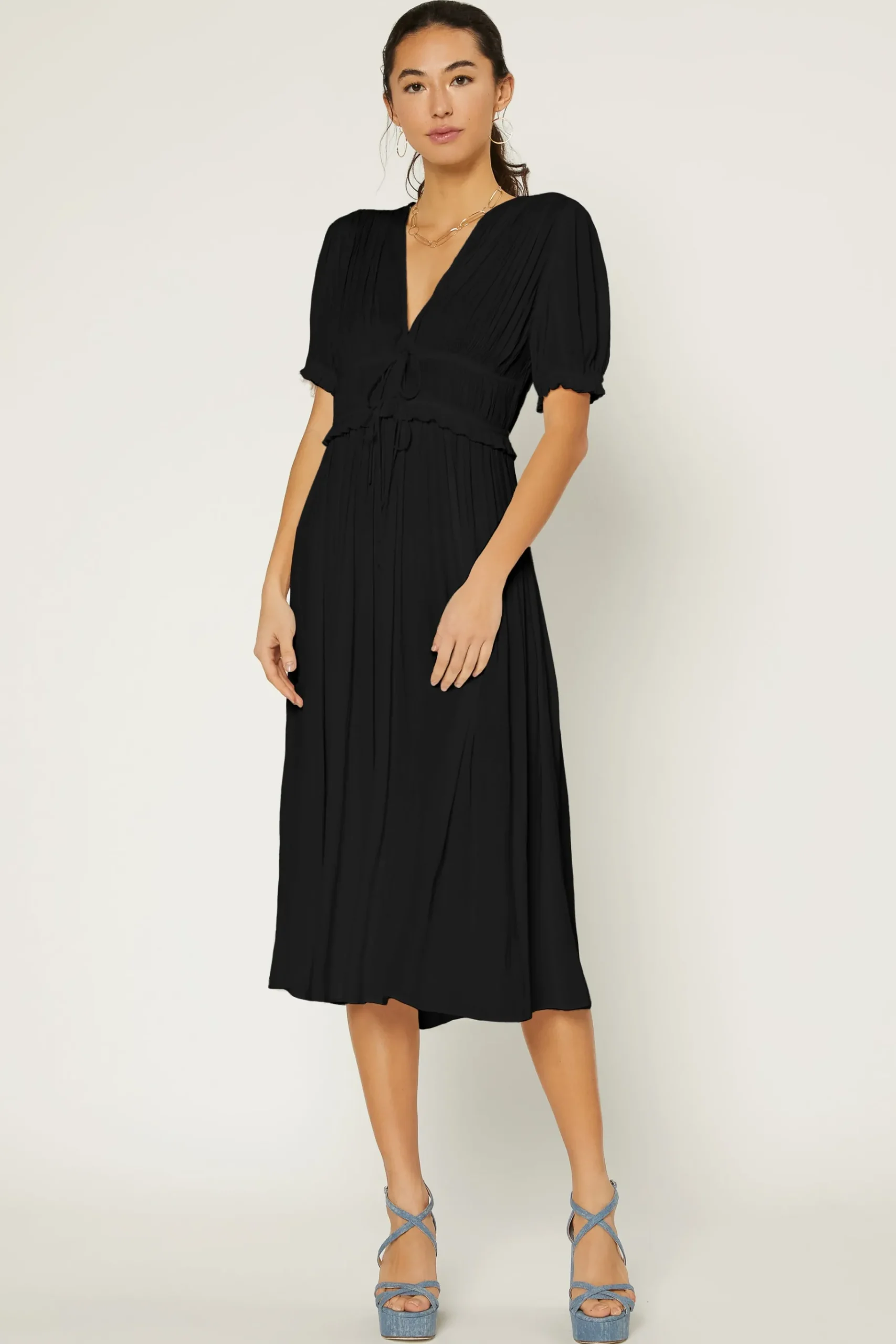 Best Amelia Pleated Maxi Dress Women Maxi Dresses
