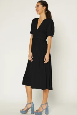 Best Amelia Pleated Maxi Dress Women Maxi Dresses
