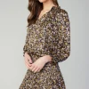 Outlet Aurelie Floral Print Mini Dress Women Mini Dresses