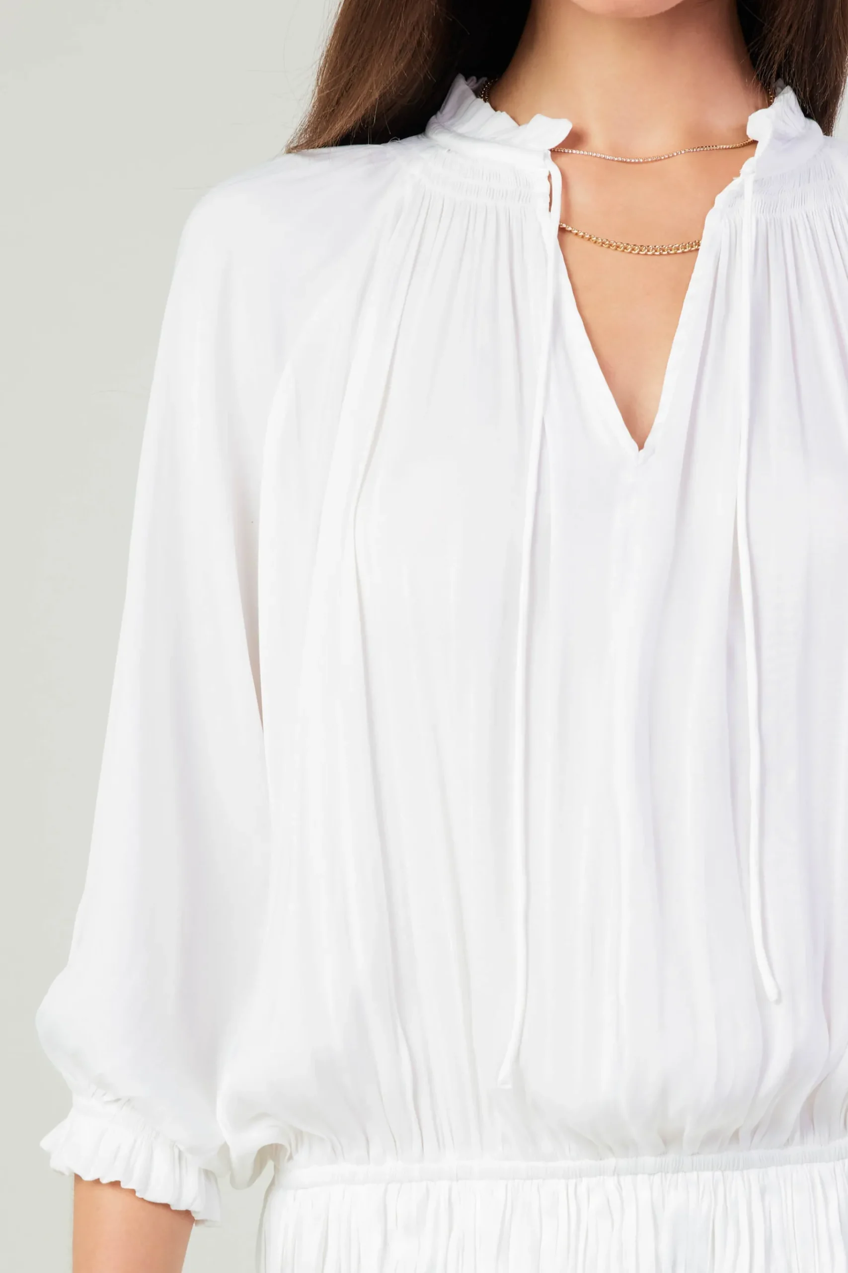 Hot Aurelie Pleated Mini Dress Women Mini Dresses
