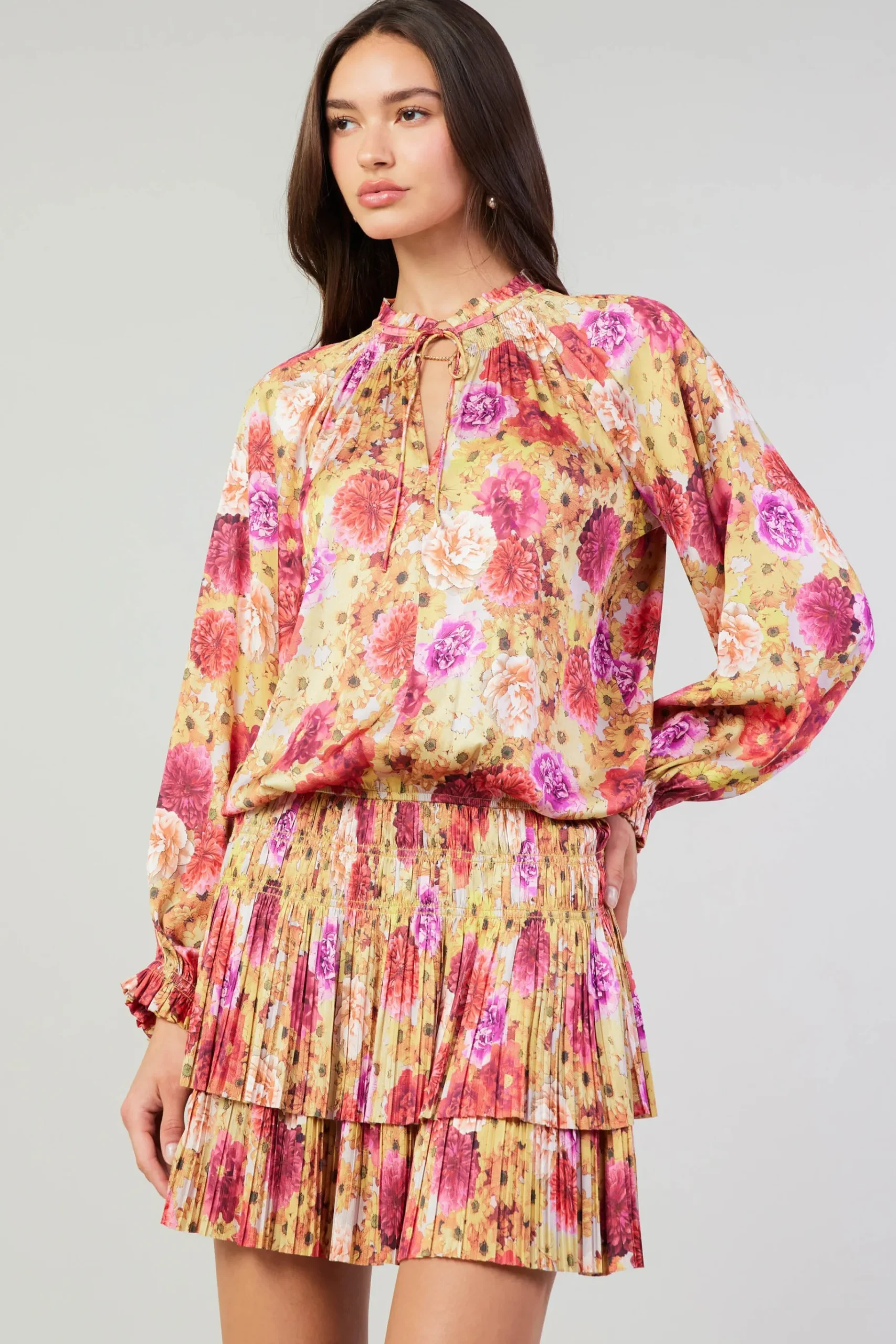 Outlet Aurelie Rose Mini Dress Women Mini Dresses