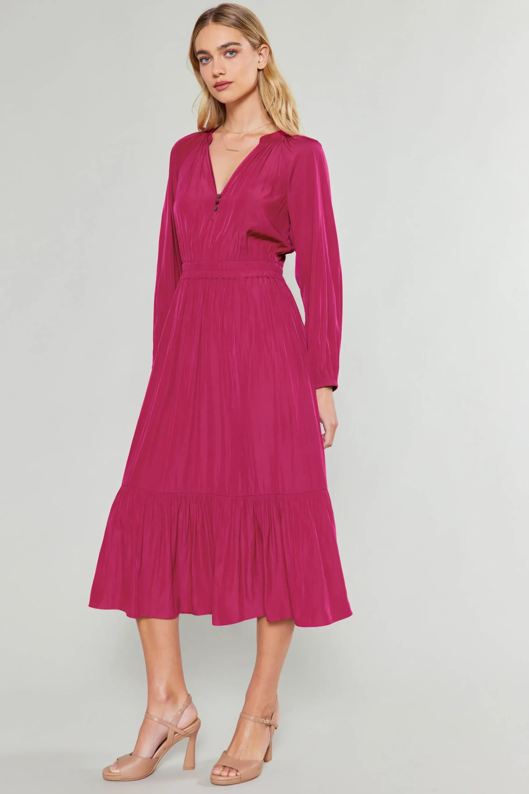 Clearance Belle Midi Dress Women Midi Dresses