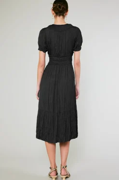 Outlet Brooklyn Pleated Midi Dress Women Midi Dresses
