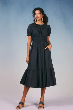 Clearance Brooklyn Poplin Midi Dress Women Midi Dresses