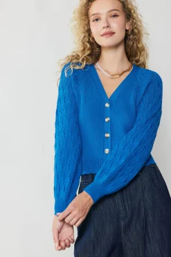 Hot Button Cardigan Women Cardigans | Long Sleeve Tops