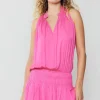 Discount Cara Pleated Mini Dress Women Mini Dresses