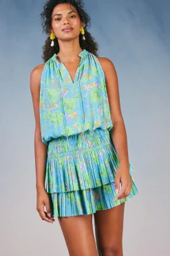 Discount Cara Pleated Mini Dress Women Mini Dresses