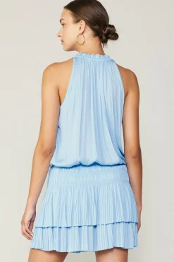Outlet Cara Pleated Mini Dress Women Mini Dresses