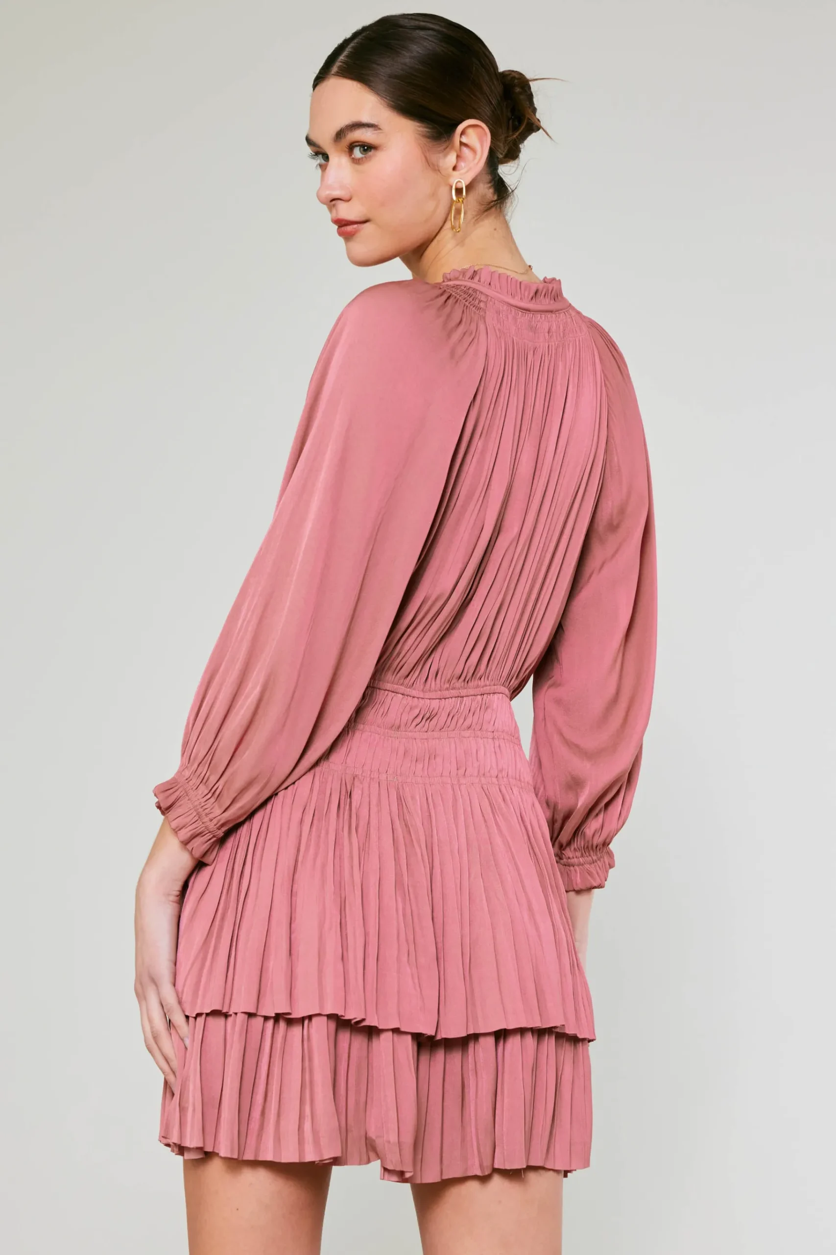 Outlet Cecile Smocked Mini Dress Women Mini Dresses