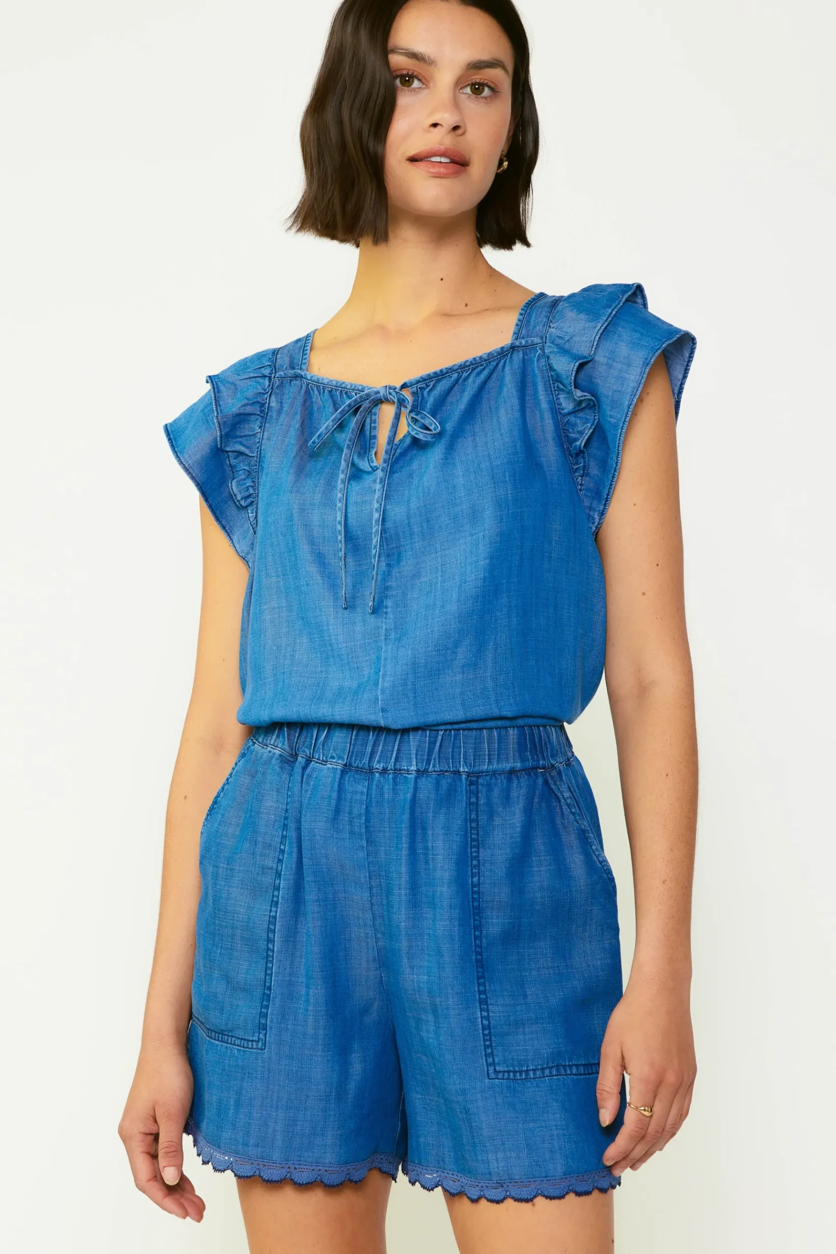 Discount Back Cutout Top Women Sleeveless Tops | Short Sleeve Tops