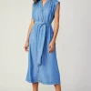 Best Buttondown Shirt Dress Women Midi Dresses