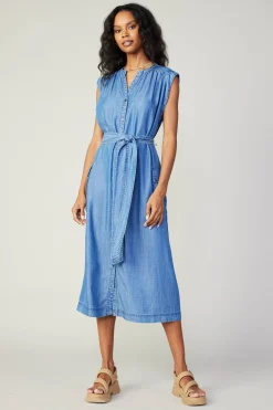 Best Buttondown Shirt Dress Women Midi Dresses
