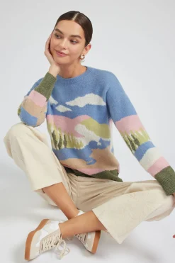 Clearance Cloudy Meadows Sweater Women Knitwear | Sweaters