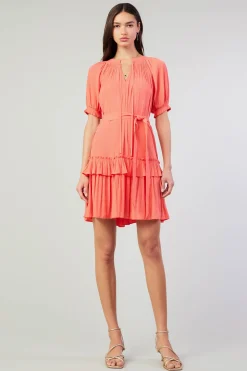 Best Coletta Smocked Yoke Mini Dress Women Mini Dresses