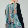 Hot Contrast Panel Sweater Top Women Knitwear | Long Sleeve Tops