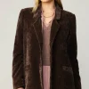New Corduroy Blazer Women Coats & Jackets
