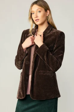 New Corduroy Blazer Women Coats & Jackets