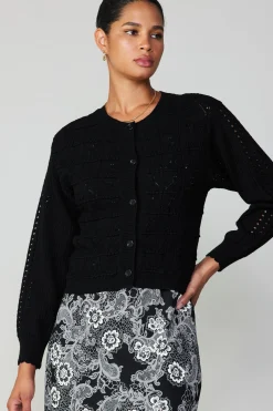 Hot Crochet Sweater Cardigan Women Cardigans | Long Sleeve Tops