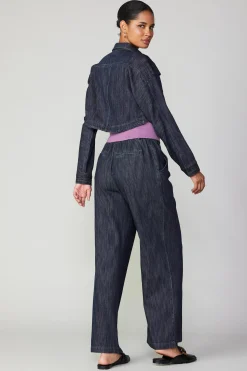 New Cropped Denim Jacket Women Coats & Jackets