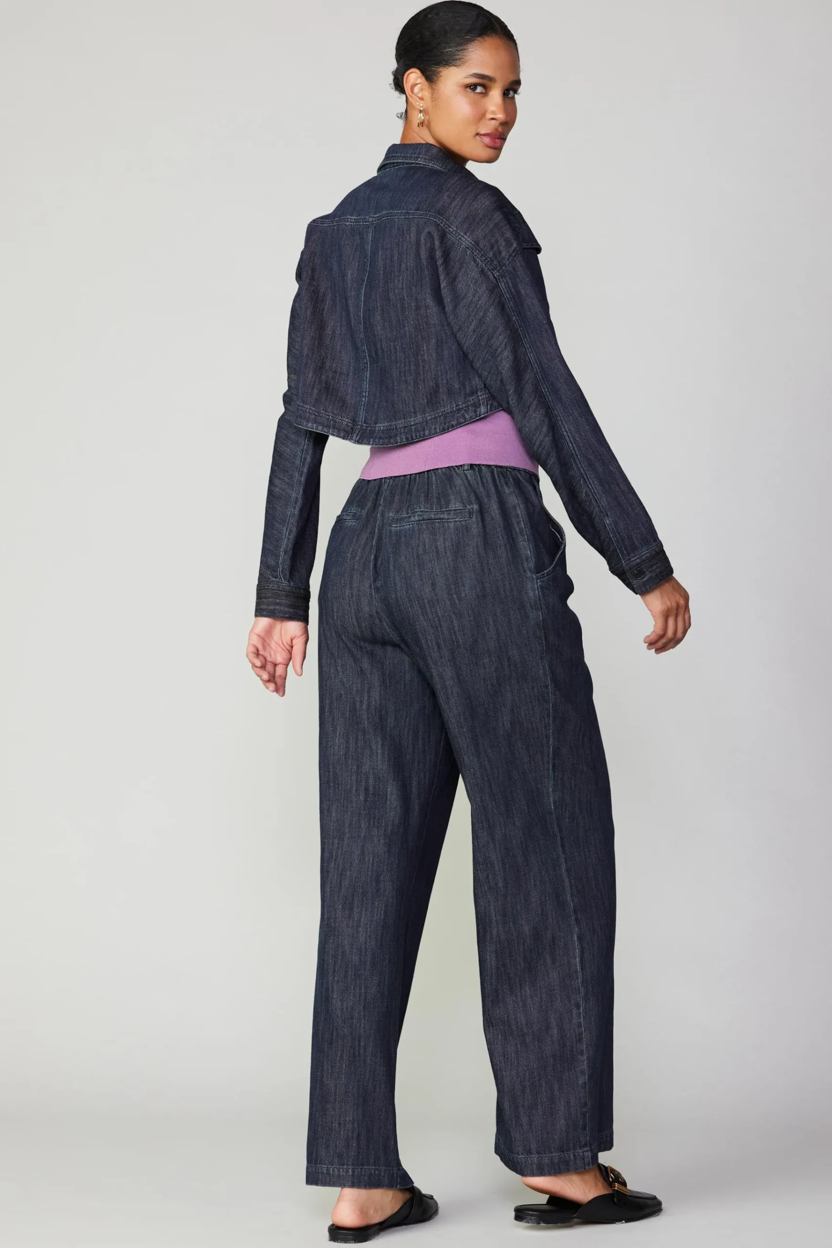 New Cropped Denim Jacket Women Coats & Jackets