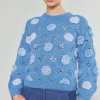 Discount 3D Floral Crochet Sweater Women Knitwear | Sweaters