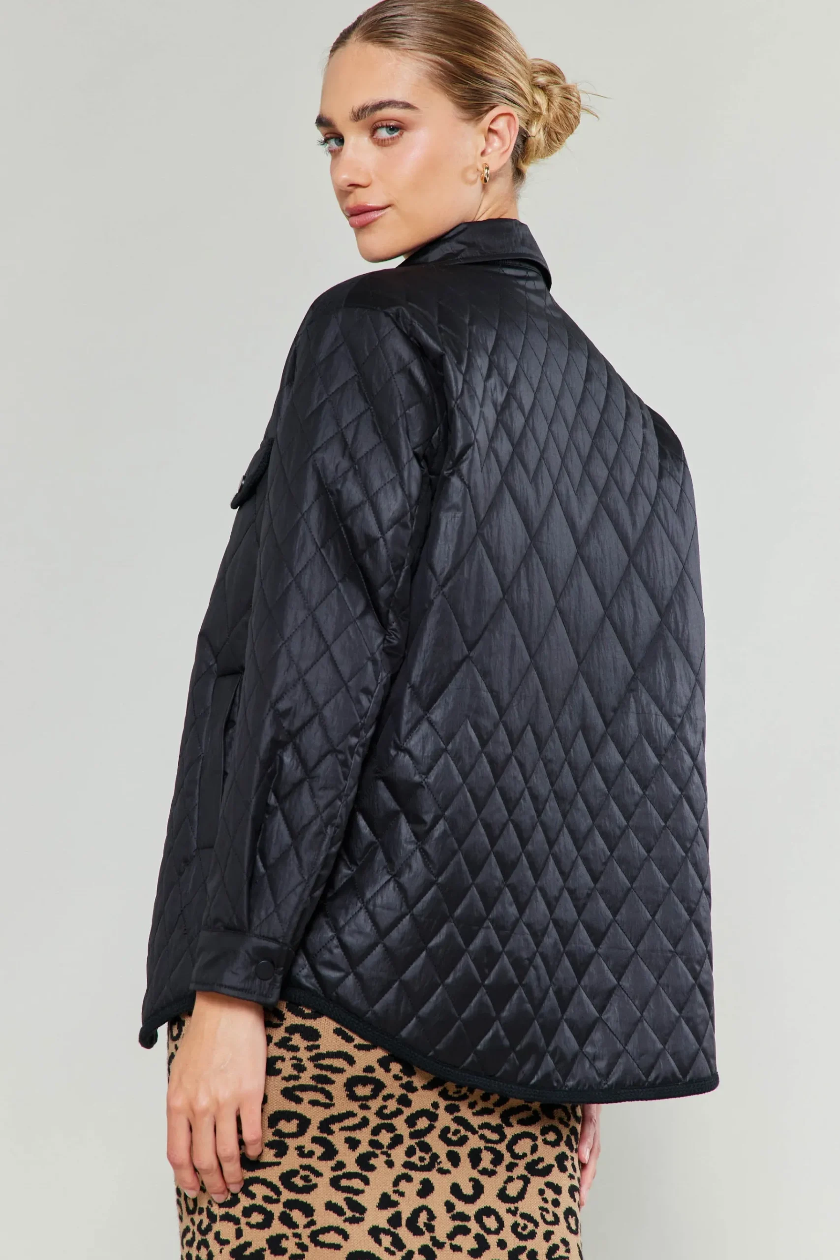 New Diamond Quilted Jacket Women Coats & Jackets