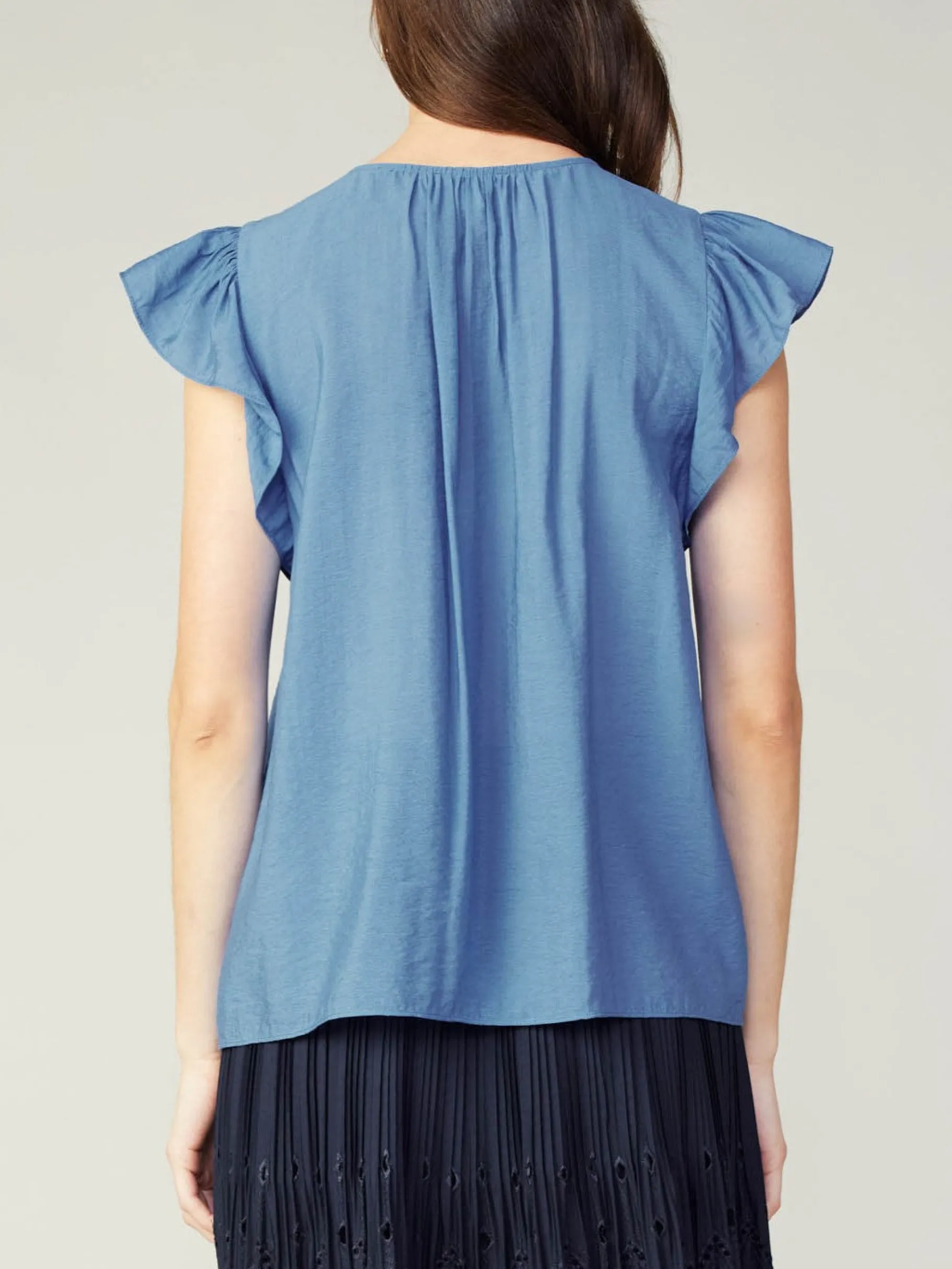 Online Embroidered Cap Sleeve Top Women Sleeveless Tops | Short Sleeve Tops