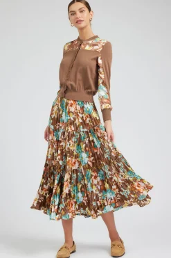 Discount Floral Motif Cardigan Women Cardigans