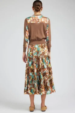Discount Floral Motif Cardigan Women Cardigans