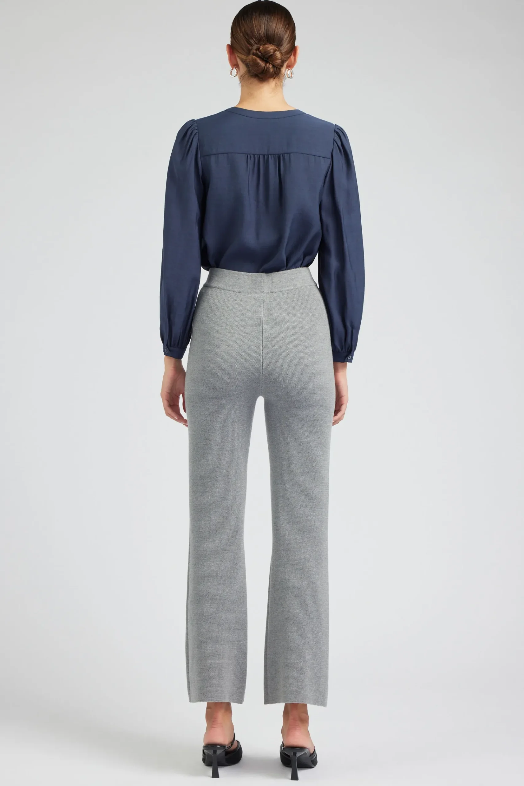 New Knit High Waist Pants Women Knitwear | Pants
