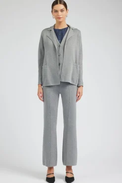 Discount Knitted Blazer Women Sweaters | Knitwear