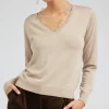 Clearance Lace Detail Sweater Top Women Knitwear | Sweaters
