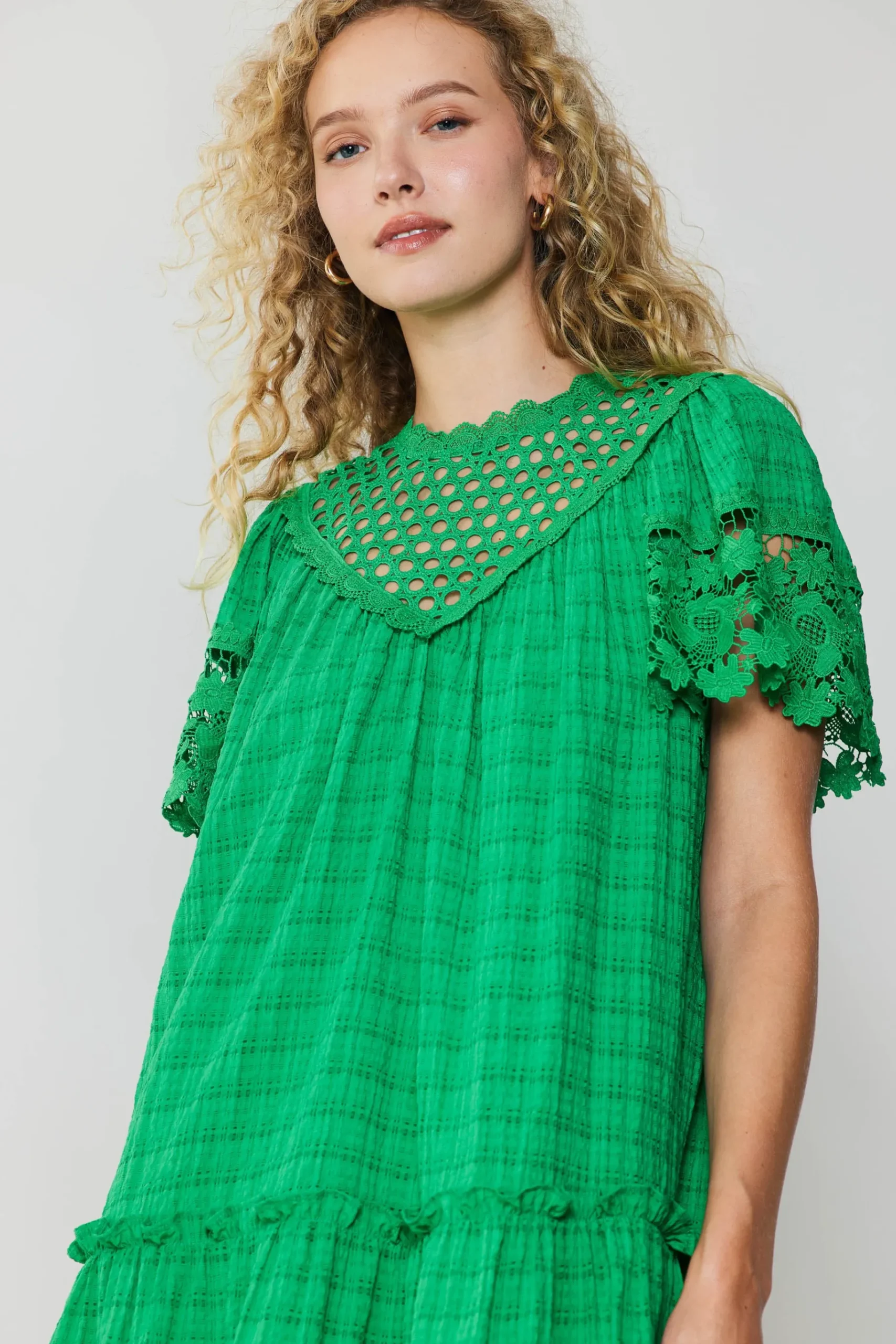 Discount Lace Sleeve Mini Dress Women Mini Dresses