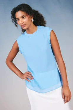 Outlet Layered Tank Top Women Sleeveless Tops