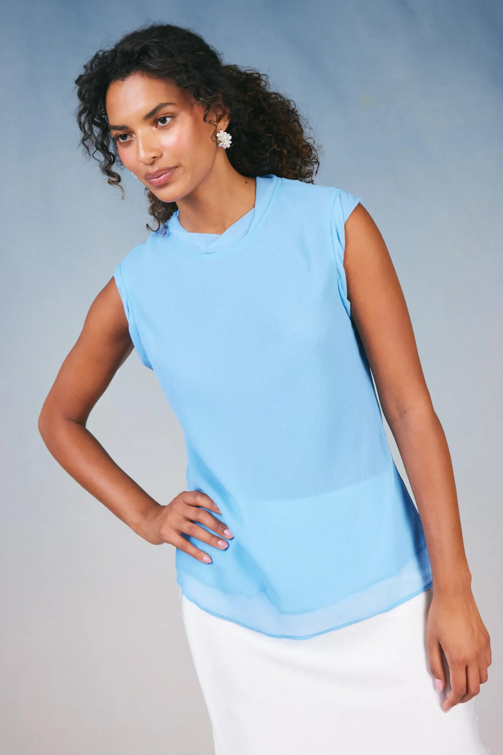 Outlet Layered Tank Top Women Sleeveless Tops
