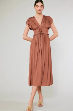 Best Mara Pleated Maxi Dress Women Maxi Dresses | Midi Dresses