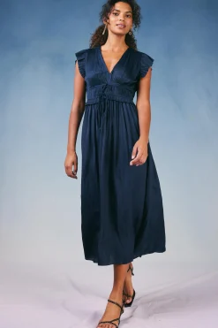 Discount Mara Pleated Maxi Dress Women Maxi Dresses | Midi Dresses