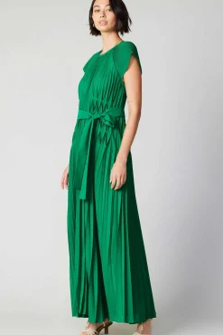 Clearance Mona Pleated Maxi Dress Women Maxi Dresses