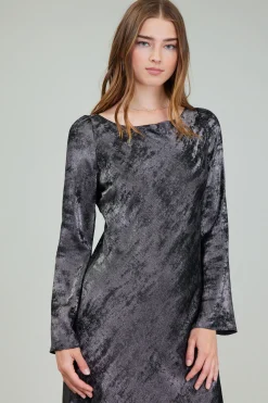Hot Opalescent Textured Maxi Dress Women Maxi Dresses | Midi Dresses
