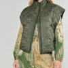 Best Oversize Quilted Vest Women Coats & Jackets