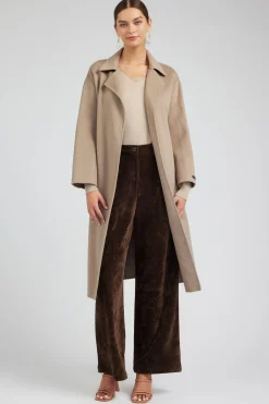 Best Oversized Belted Wool Coat Women Coats & Jackets