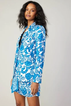 Clearance Painterly Floral Jacket Women Coats & Jackets