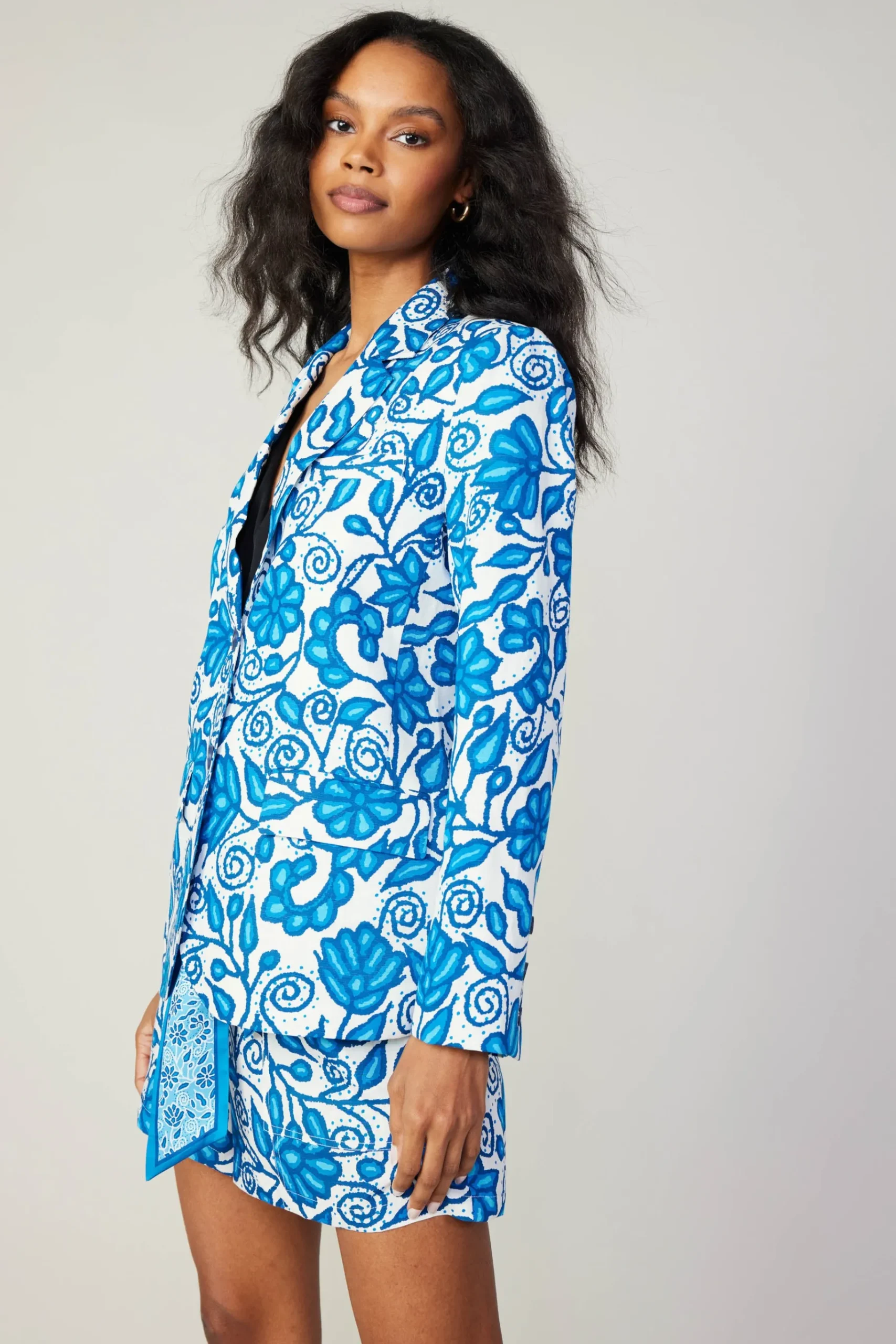 Clearance Painterly Floral Jacket Women Coats & Jackets