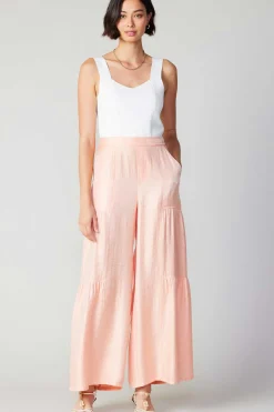 Fashion Pastel Wide Leg Pants Women Pants