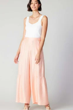 Fashion Pastel Wide Leg Pants Women Pants