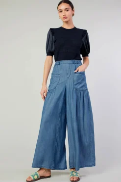 Outlet Patch Pocket Pant Women Pants